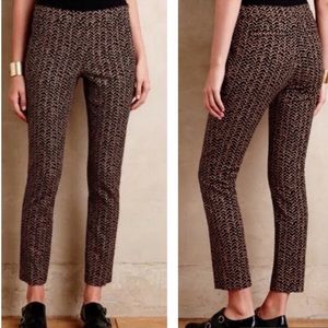Anthropologie Charlie  Print Pants